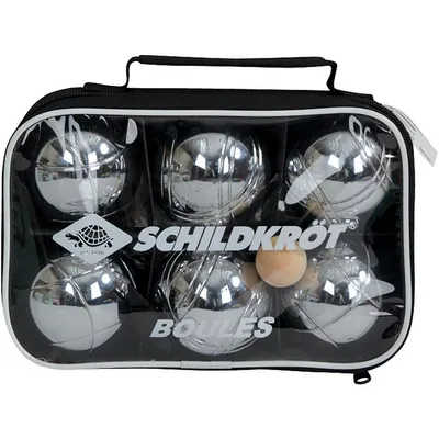 Produktbild von BOULE/BOCCIA Set, 2x3 Stahlkugeln+Zielkugel in Tragetasche