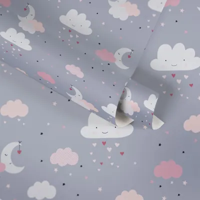 Produktbild von A.S. Creation Kinderzimmertapete Little Love Vliestapete grau rosa beige weiß schwarz
