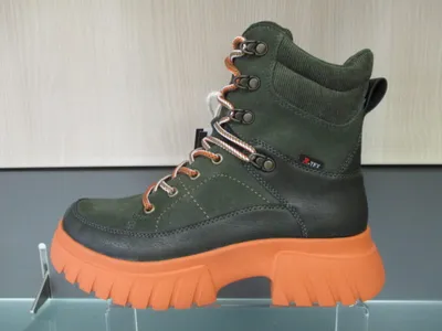 Produktbild von Rieker Evolution Schnürstiefel Grün