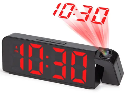 Immagine prodotto di Sveglia digitale con proiezione, display della temperatura, data e funzione snooze