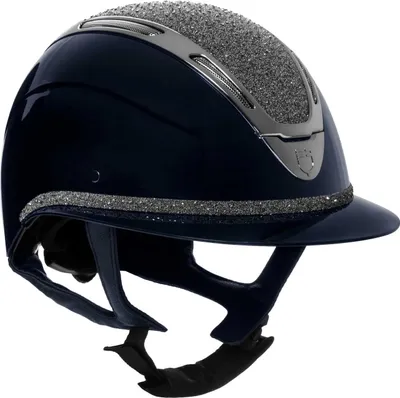 Zdjęcie produktu dla Equestro Apocalipse Błyszczący kask jeździecki z dżetami