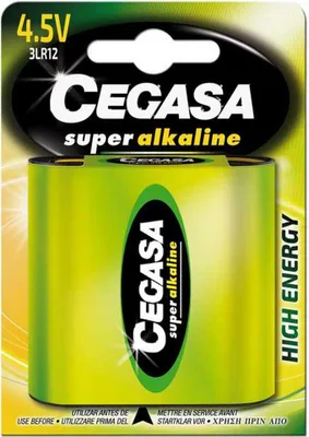Produktbild von Cegasa Bl.3LR12, Einwegbatterie, 4.5V, Alkali, 4,5 V, 1 Stück(e), Fernglas