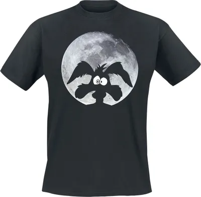 Produktbild von Looney Tunes T-Shirt Uni Coyote - Moonlight schwarz XL