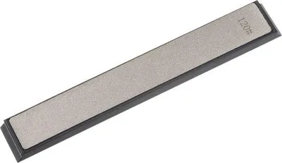 Image de Pierre à aiguiser diamantée avec revêtement antidérapant, grain 120