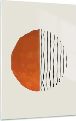 Produktbild von Bilder auf glas - Einteilig - Modern Sonne Meer - 50x70cm - Glasbilder - Wandbilder - Bilder - zum Aufhängen bereit - Wanddekoration aus Glas - Glas Bilder - Wandbild auf Glas - GPA50x70-4512