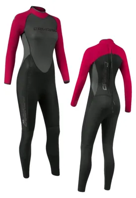 Produktbild von CAMARO Flex Skin Damen Fullsuit 3/2 mm Ultraflex Neoprenanzug Stretch Wetsuit - Größe: 48 (3XL)