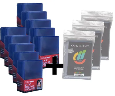 Immagine prodotto di 300 bustine Collect-it + 250 bustine Ultra Pro 3' x 4'