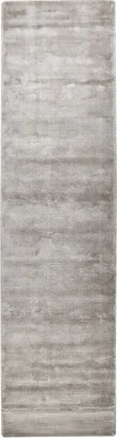 Zdjęcie produktu dla BELIANI Dywan jasnoszary z wiskozy 80 x 300 cm krótkie włosie nowoczesny do salonu