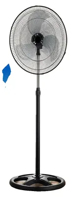 Productafbeelding van Standaardventilator, 45 cm diameter, in hoogte verstelbaar tot 130 cm, 3 snelheidsstanden, timer tot 7,5 uur, ultrasilencieuze motor