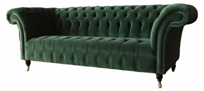 Image de Canapé design 3 places Coussin Chesterfield Salon Textile Canapés