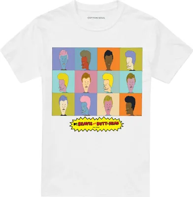 Obrázok produktu pre Beavis & Butthead - Tričko pre mužov/dámy uni TV28990 (S) (Biela)