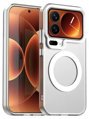 Produktbild von Magnetisch Hülle für Xiaomi 17 Pro, Schlank Durchscheinend Matt Stoßfest Handyhülle Weiß