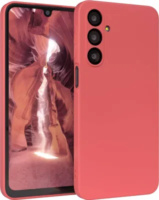 Produktbild von EAZY CASE - TPU Hülle für Samsung Galaxy A16, TPU Case stoßfeste Handyhülle, weiches Cover mit Kameraschutz, Silikonhülle in Rot