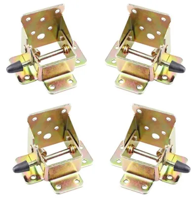 Immagine prodotto di Omgoods - Set di 4 cerniere pieghevoli auto-chiudenti per mobili