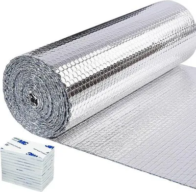 Obrázok produktu pre Izolačná fólia strieborná 5 m x 0,6 m, 3 mm, odrazová vykurovacia fólia