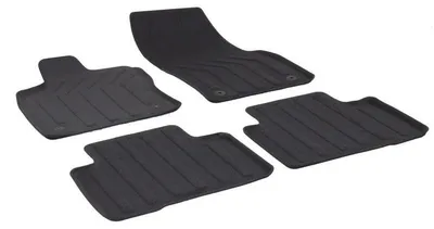 Produktbild von Gumarny Zubri Fußmatten Set Autoteppiche für VW Touran (5T1) Vorne+Hinten