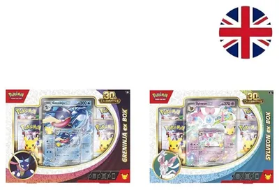 Obrázek produktu pro Pokémon Trading Card Game – 30. výročí, balíček Feelinary / Quajutsu (anglická verze)