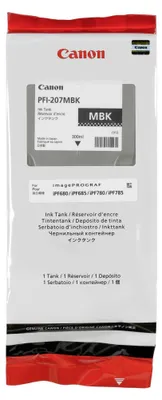 Produktbild von Canon PFI-207 MBK Tinte matt schwarz