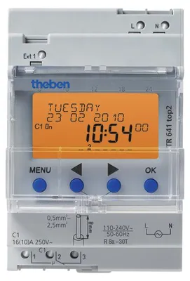 Immagine prodotto di THEBEN Interruttore orario digi 230VAC 1 canale commutatore 70800h REG