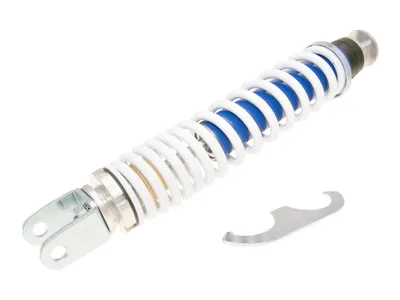 Produktbild von Stoßdämpfer hinten Carbone Sport 340mm blau / weiß für Piaggio, Gilera
