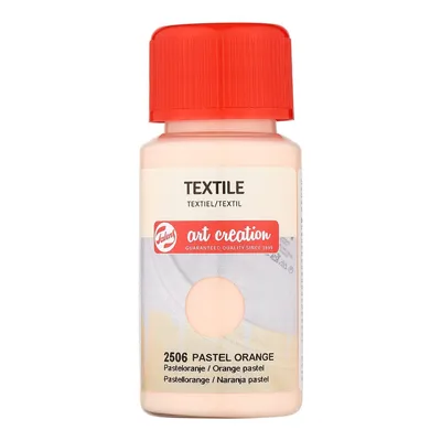 Image de Royal Talens TAC peinture textile 50 ml orange pastel