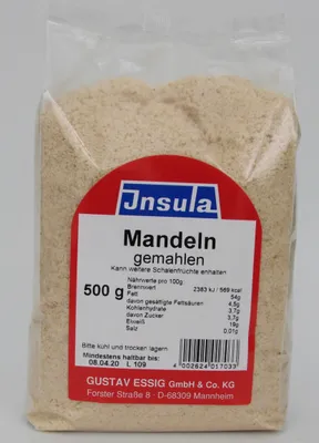 Produktbild von Insula Mandeln Gemahlen 500g