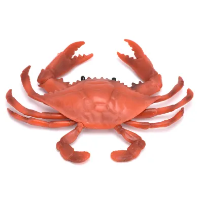 Obrázok produktu pre Krab model, plastový krab, krab hračka, krab hračka, oceánske zvieratá model, morské zvieratá hračka