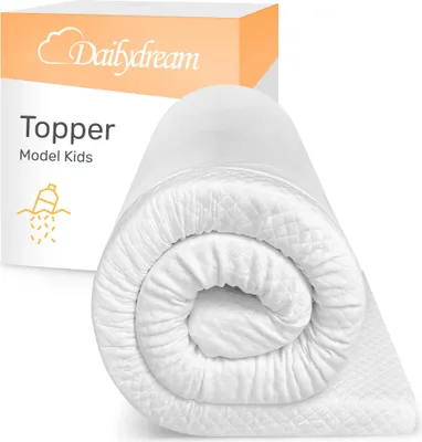 Produktbild von Dailydream - Memory Foam - Schadstofffreier Topper für Kinder - 140x70x5cm - Druckentlastung