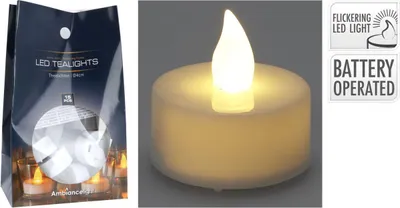 Zdjęcie produktu dla Świeczki tealight LED zestaw 15 sztuk