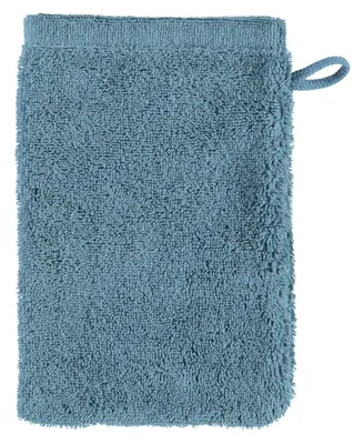 Immagine prodotto di Guanto da bagno - Blu petrolio - Cotone - 16 x 22 cm