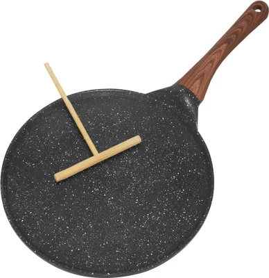 Produktbild von Antihaft-Pfannkuchenpfanne - Gesundes Kochen - 1 Stück - Hitzebeständig
