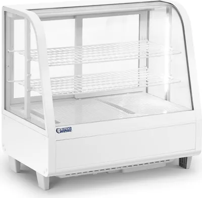 Obrázek produktu pro Expondo Royal Catering Chladicí vitrína – 100 l – – 3 úrovně – bílá