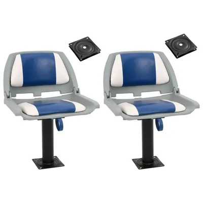 Produktbild von Möbel Bootssitze mit Podest 2 Stk. 360° Drehbar3294955