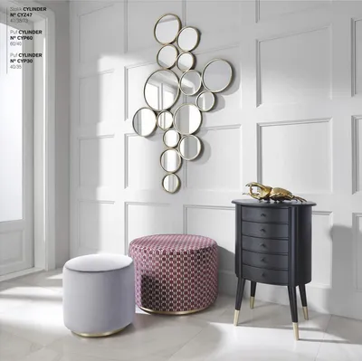 Productafbeelding van Commode, hocker, nachtkastje, zitbankje, commodes, salontafel, zitblok, set, meubels