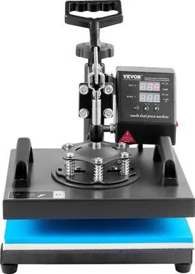 Produktbild von Heißpressmaschine, Platten 10 x 12 Zoll, Cap Press 5,5 x 3 Zoll, Leistung 650 W, Temperaturbereich 0 - 482 ℉, Timersteuerung 0 - 999 s