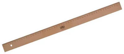 Produktbild von Möbius+Ruppert 1950 - 0000, Schreibtisch-Lineal, Buche, Holz, cm, mm, 500 mm, 1 Stück(e)