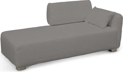 Produktbild von Dekoria Bezug für Mysinge Recamiere Sofa, grau, Sofahusse, Mysinge Recamiere