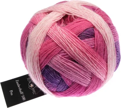 Produktbild von Schoppel Zauberball 100,das Original,100g/400m,100 % Schurwolle (Merino).toller Farbverlauf 2517 Pink Affair