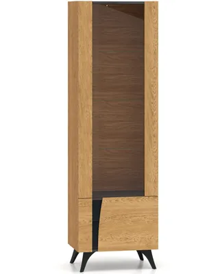 Produktbild von Vitrine TOSCANIA 02 P hoher Schrank für Wohnzimmer