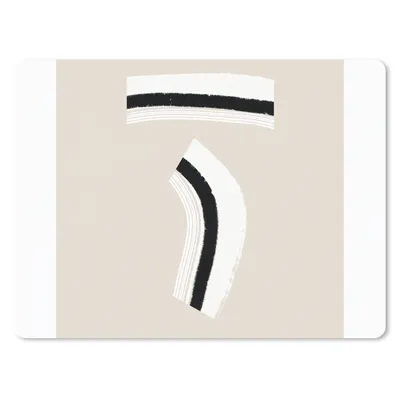 Produktbild von MuchoWow® Mauspad Mousepad Linie - Pastell - Gestaltung 23x19 cm - Mousepads - Maus Mat - Pad - Mausunterlage - Schreibtischunterlage - Mauspad