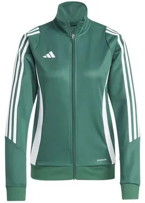Produktbild von adidas Tiro 24 Trainingsjacke S (Damen) DRKGRN/WHITE