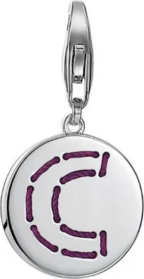 Produktbild von Esprit Anhänger Charms Silber Letter Fabric C ESCH91125A000
