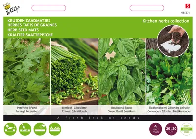 Produktbild von Kräuter (Saatteppich) | Kräutersamen von Buzzy Seeds
