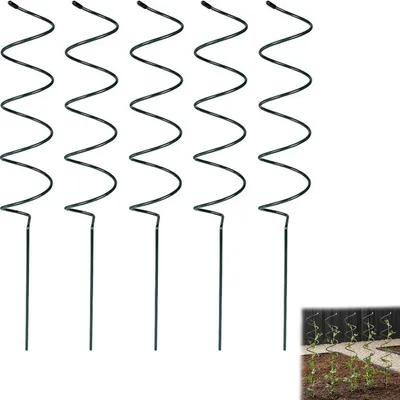 Obrázek produktu pro Sada 5 kovových podpěr pro rostliny, výška 40 cm