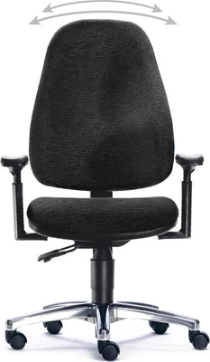 Produktbild von SITWELL STEIFENSAND Bürostuhl Homeoffice Stuhl  Grau mit Hartbodenrollen