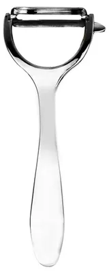 Obrázok produktu pre Škrabka na zeleninu a ovocie – nerezová oceľ – 17 cm