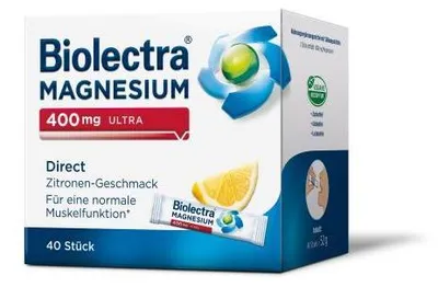 Zdjęcie produktu dla Biolectra Magnesium 400 mg ultra Direct Lemon 40 kapsułek