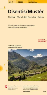 Produktbild von Swisstopo 1 : 50 000 Disentis Mustér