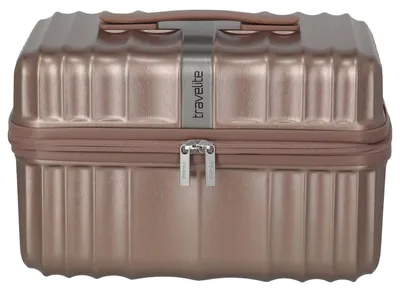 Produktbild von travelite Paros Beauty Case Cappuccino altrosa