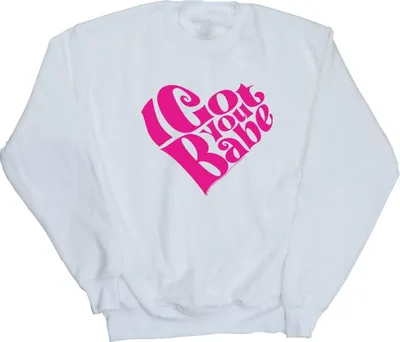 Produktbild von Sonny & Cher - "I Got You Babe" Sweatshirt für Damen BI33483 (XXL) (Weiß)